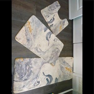 3 piece Bathroom Rug Set